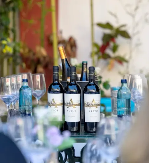 Carta de vinos de La Viña Marbella para comidas, cenas y celebraciones de grupo